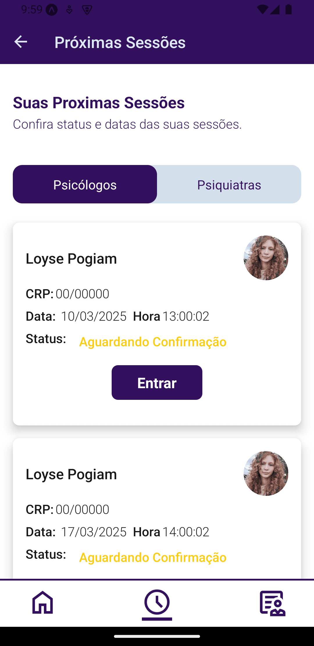 Agendamentos